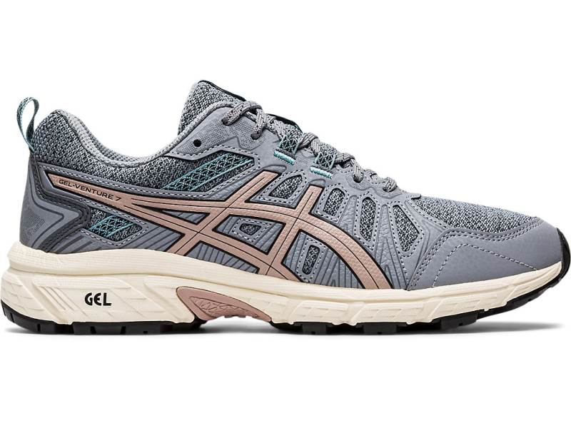 Dámské Trailové Boty Asics GEL-VENTURE 7 MX Šedé 59082WEQY